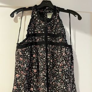 Black Anthropologie/Maeve blouse tank top, size small